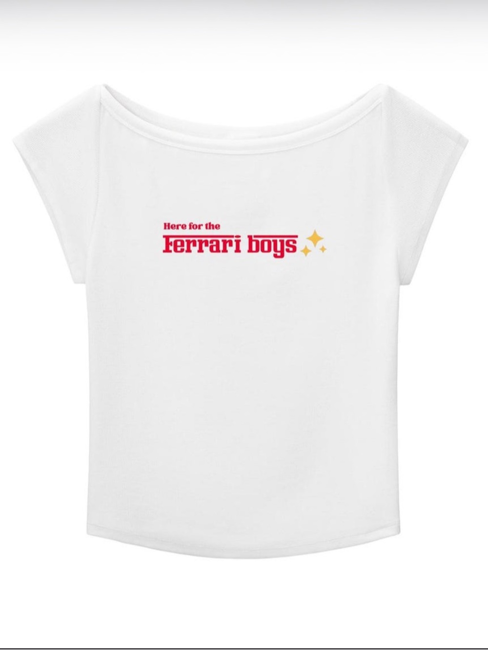 Ferrari Boys Crop Top